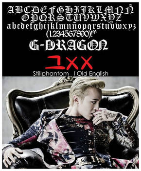 G Dragon That XX Font