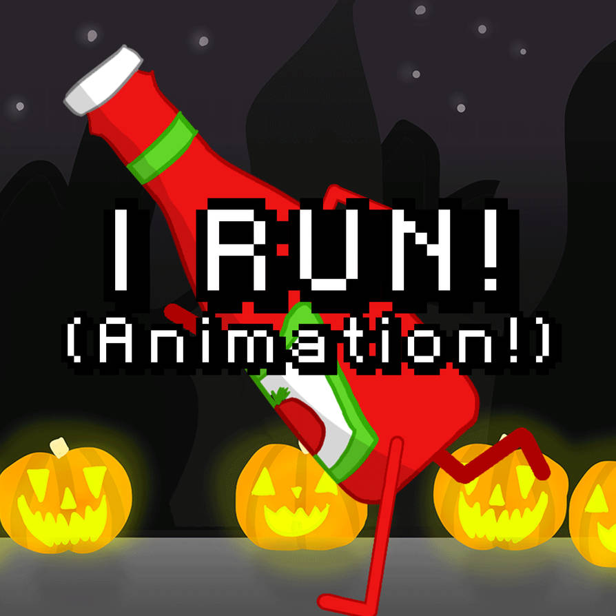 It's just a running ketchup bottle by Nekopurino on DeviantArt