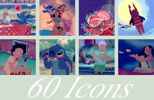 Lilo and Stitch - 60 Icons