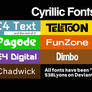 Cyrillic Fonts