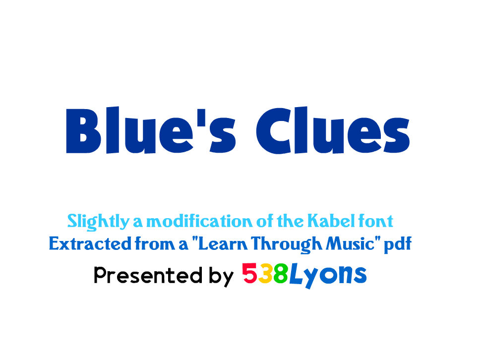 We Are Looking For Blue S Clues By Dledeviant On Deviantart