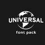 Universal Font Pack