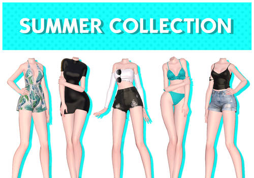 [MMD] Summer Collection (+DL)