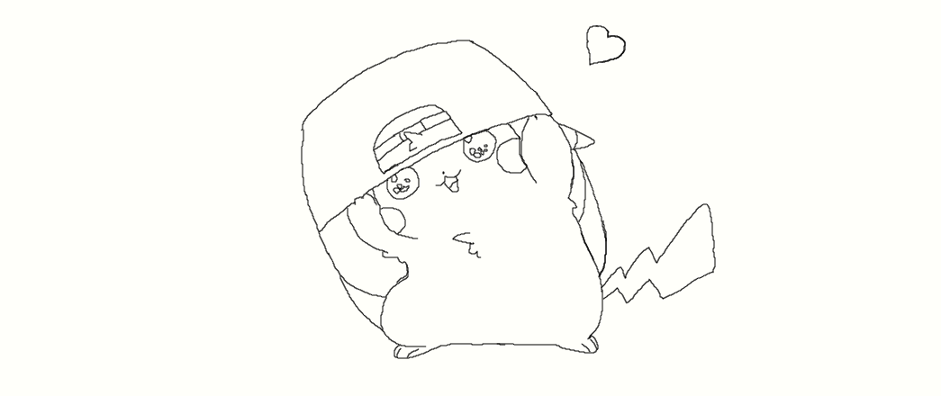 Pikachu with Ash's hat by RogueRaven12 on DeviantArt