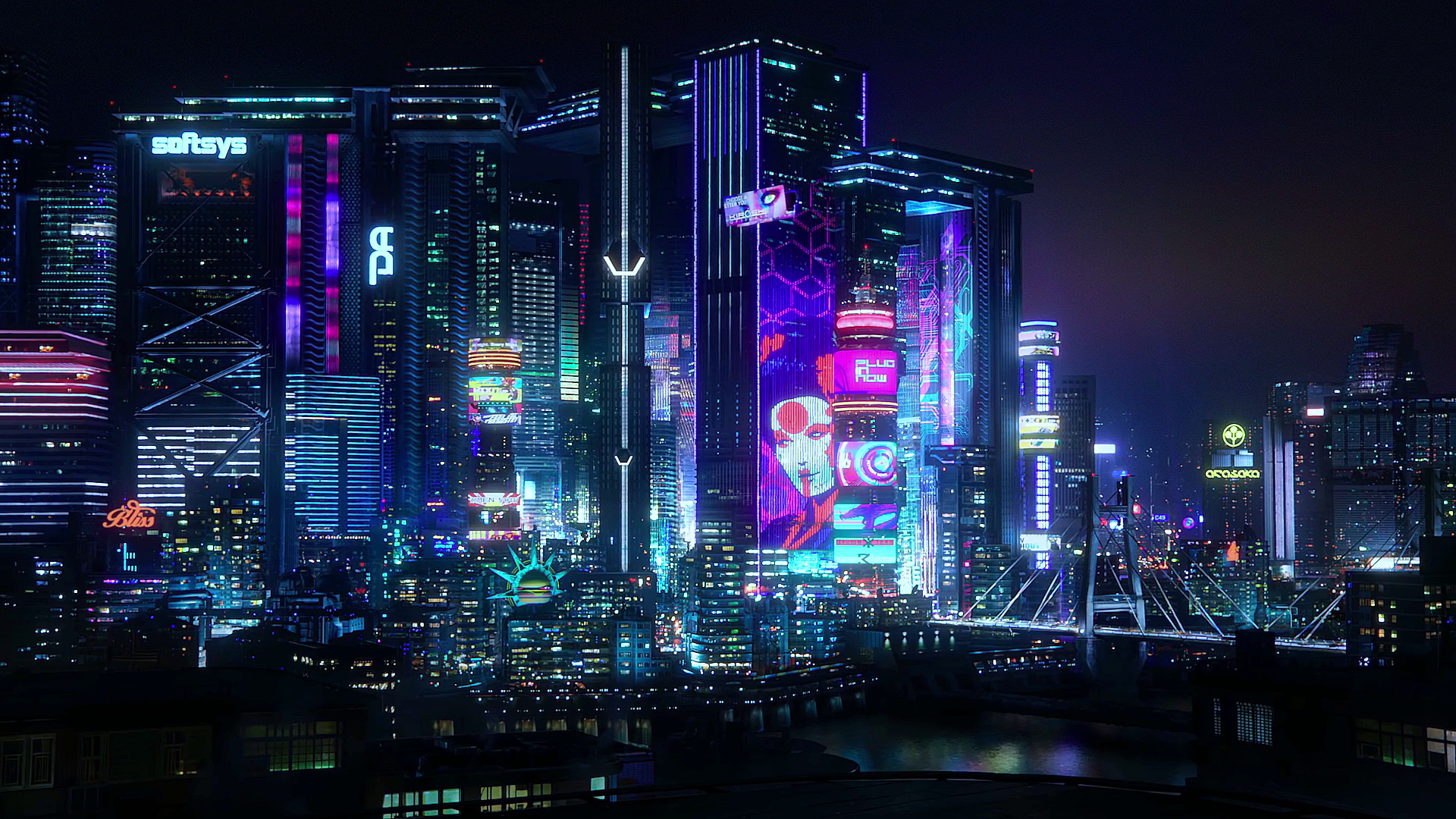 Panam Cyberpunk 2077 Neon Steam Background by xieon08 on DeviantArt