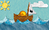 Sailing Cut-Out Seas by de-Mote