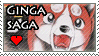 Ginga saga stamp