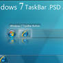 Windows 7 Taskbar .psd