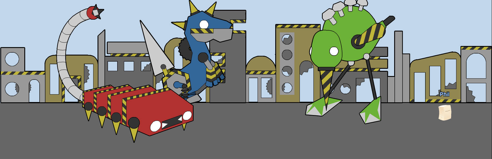Robo Attack by leviknoss on DeviantArt