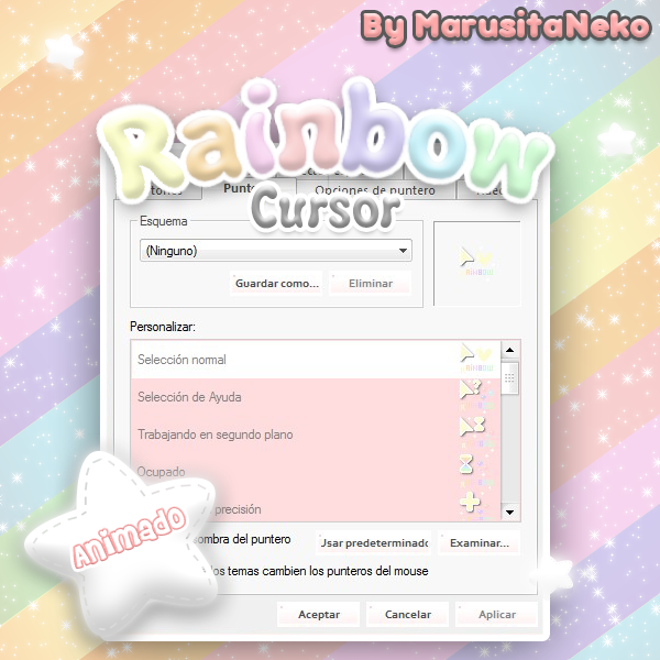rainbow cursor animado by ComeGalletiitas on DeviantArt
