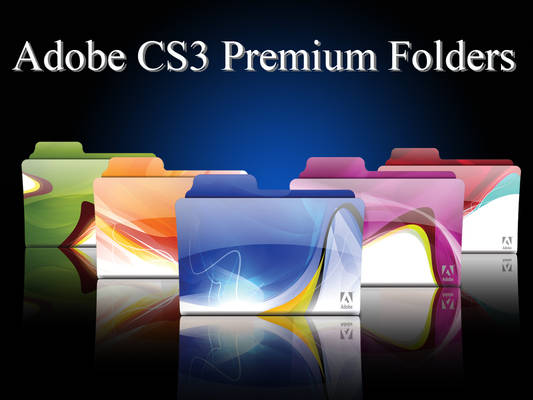 Adobe CS3 Premium Folders