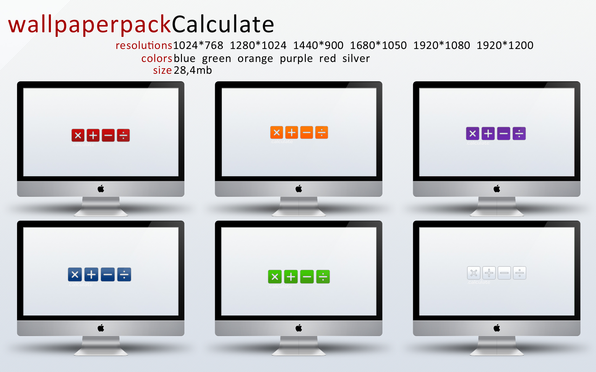 Calculate Wallpaper Pack HD