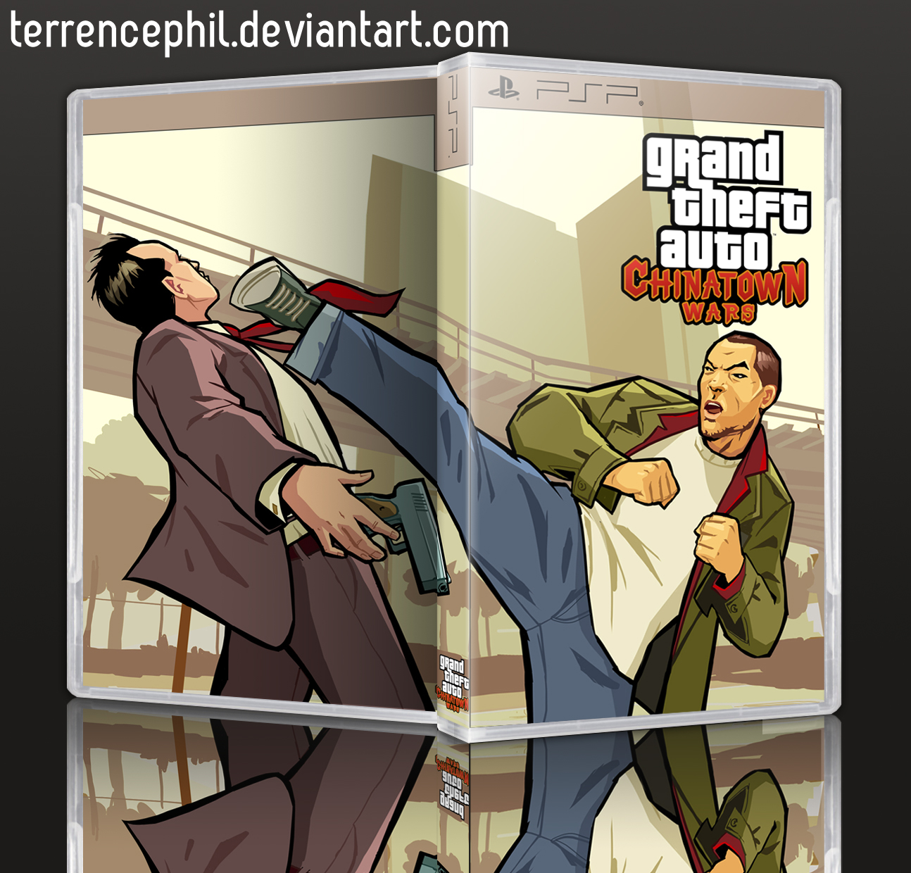 GTA Chinatown Wars PSP Box Art