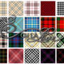Tartan and houndstooth