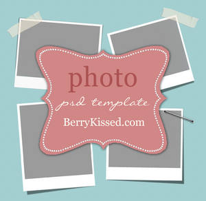 Blog Photo Template PSD