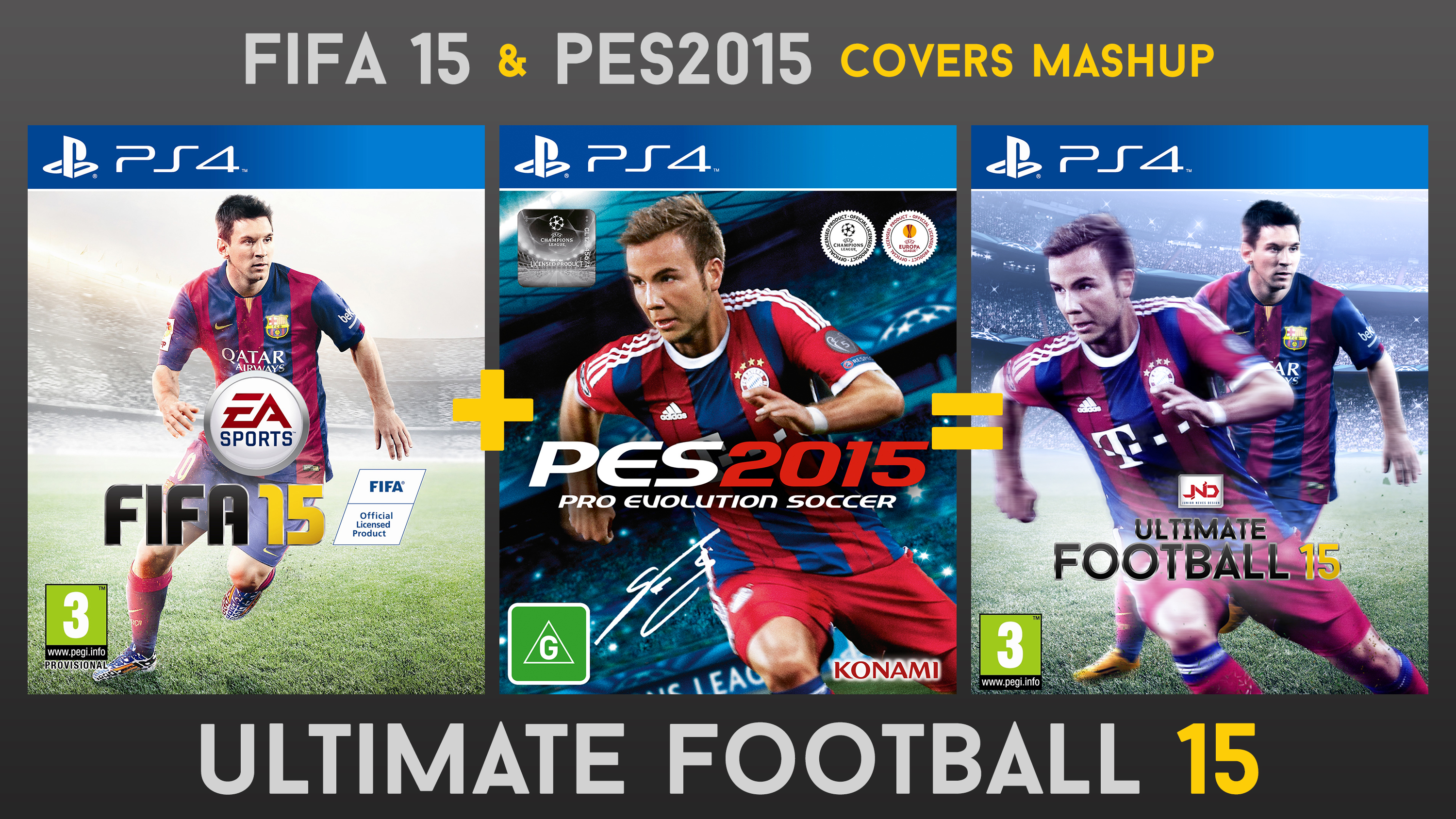 Ultimate Football 15 - Cover Mashup