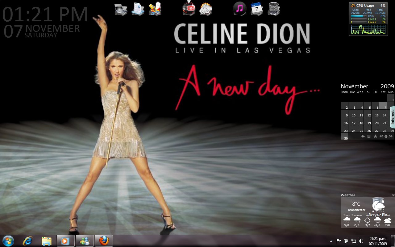 Celine Dion Theme For 7