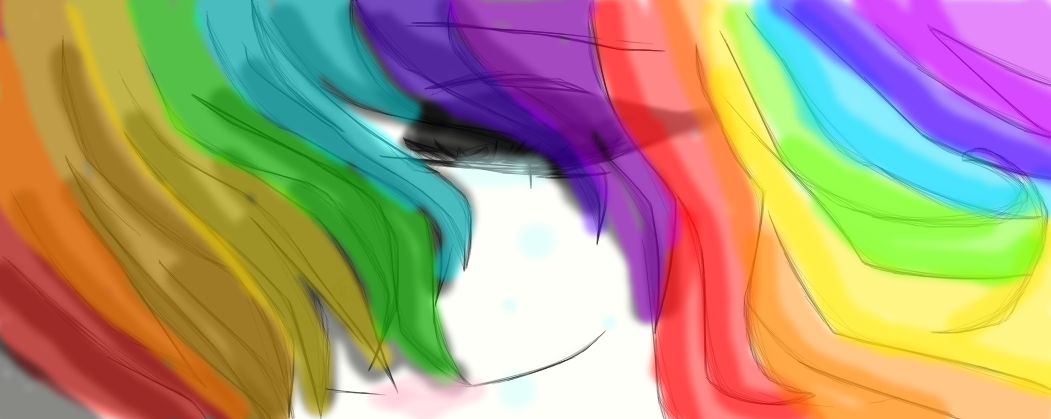 Rainbow Bangs by TheBipolarDollMaker on DeviantArt