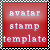 Avatar stamp template