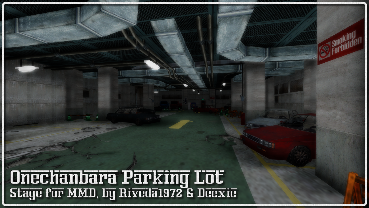 MMD] Onechanbara Parking Lot STAGE - Download by Riveda1972 on 