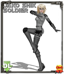 [MMD] C6V3 Jako Shik soldier DL