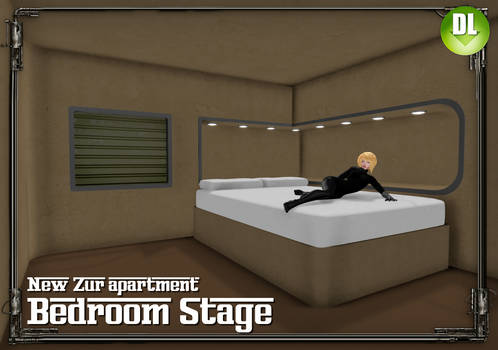 [MMD DAZ XPS] New Zur Bedroom Stage (updated)