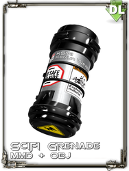 [MMD XPS DAZ] SciFi Grenade (Download)