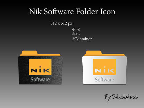Nik Software Folder Icon