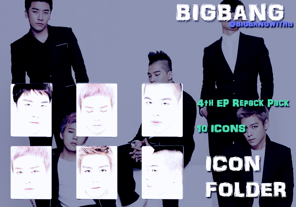 Bigbang Love Song Icon Folder Pack Vers By Bigbangwithu On Deviantart