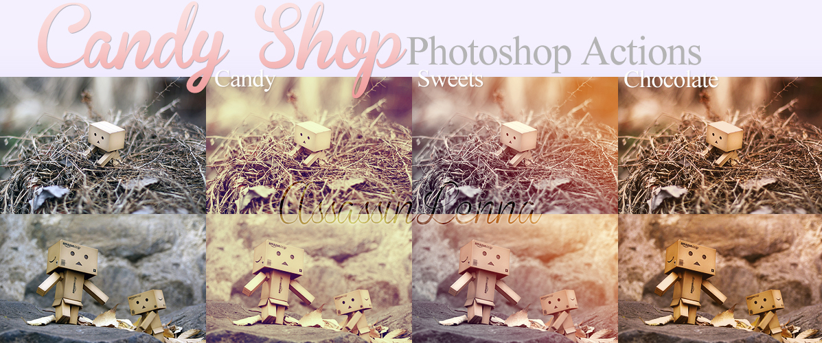 Candy Shop photoshop actions