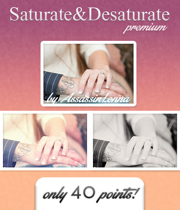 SaturateAndDesaturate Premium