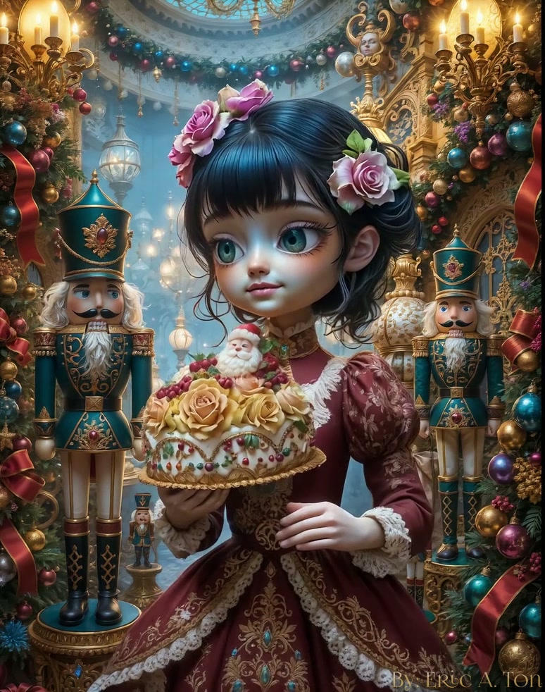 The Christmas Cake by EricTonArts on DeviantArt