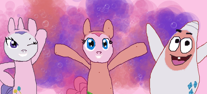 The Main Trio as each other by PinkiePieGummy101 on DeviantArt