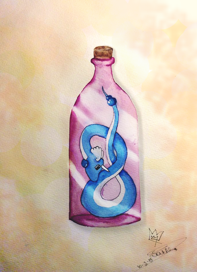 Dragonair in a bottle