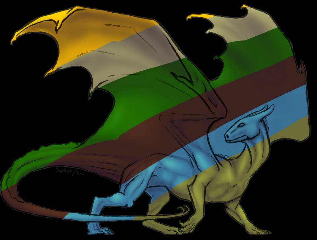 Pern Dragon Template by splatthecat
