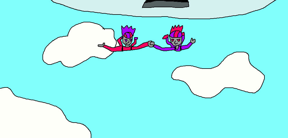Sky diving! by Lydia-Lisi on DeviantArt