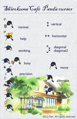 Wallpaper Shirokuma Cafe Penguin Cursor Set By Ltxg13 On Deviantart HD