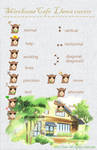 Shirokuma Cafe Llama cursor set by ltxg13