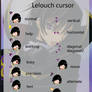 Code Geass Lelouch cursor set