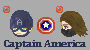 Captain America Cursor and Icon