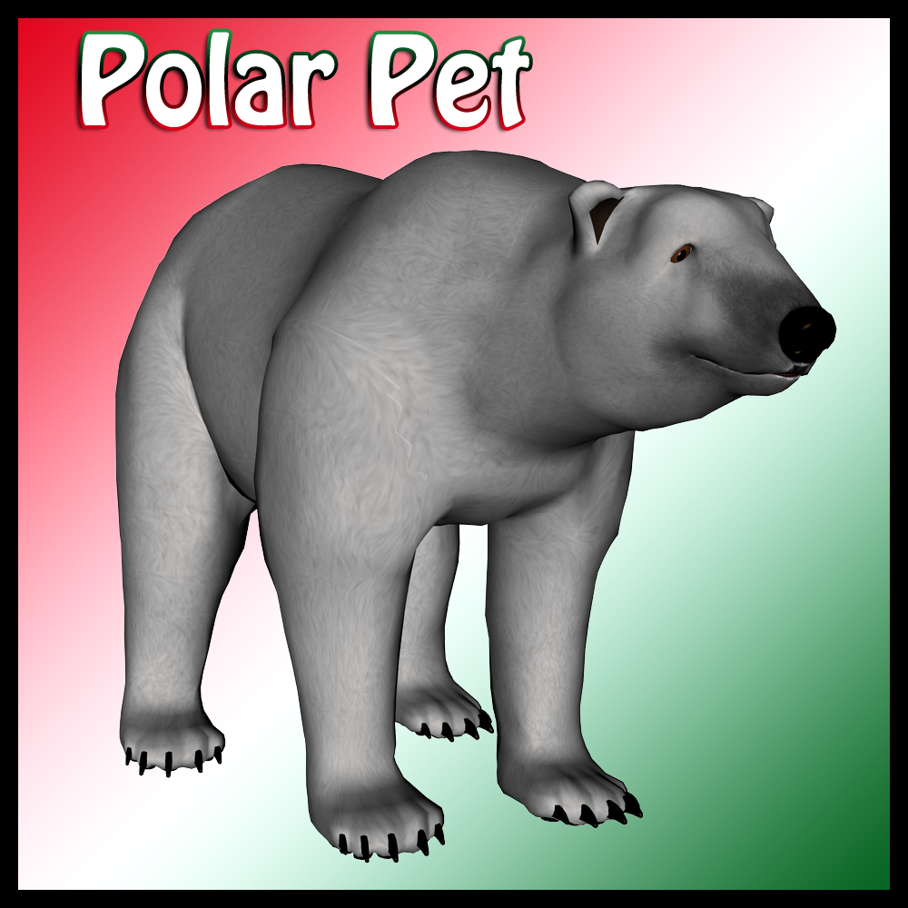 Santa's Pet Polar Bear