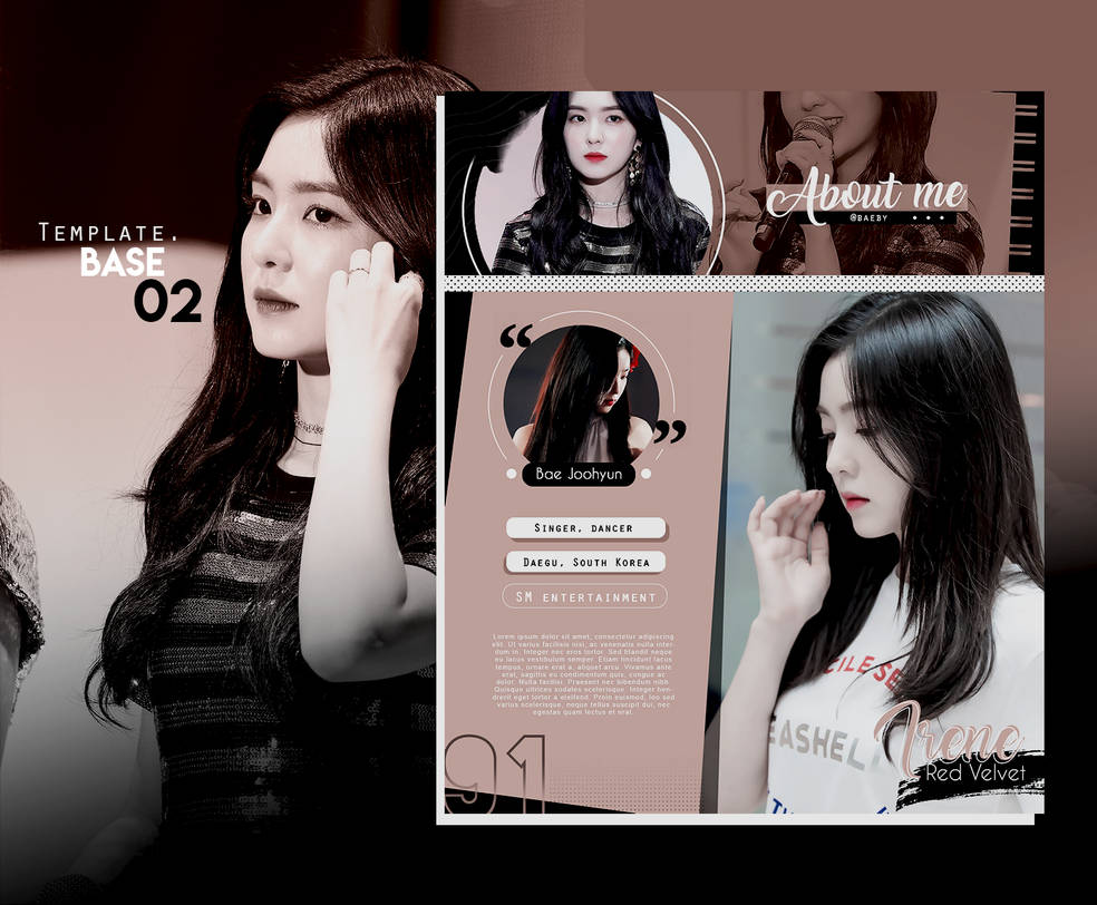 Template/.About me {Base02} by Bubblegomi on DeviantArt
