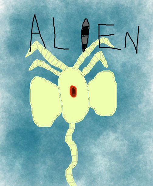 Facehugger poster by mrjoshthezombie on DeviantArt