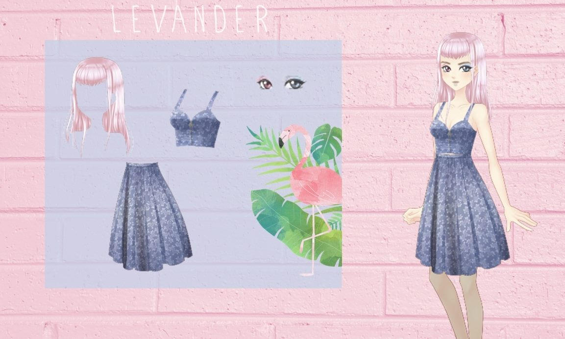 My Candy Love Outfit Pack Blue Floral Dress By Twoloversdaughter On Deviantart