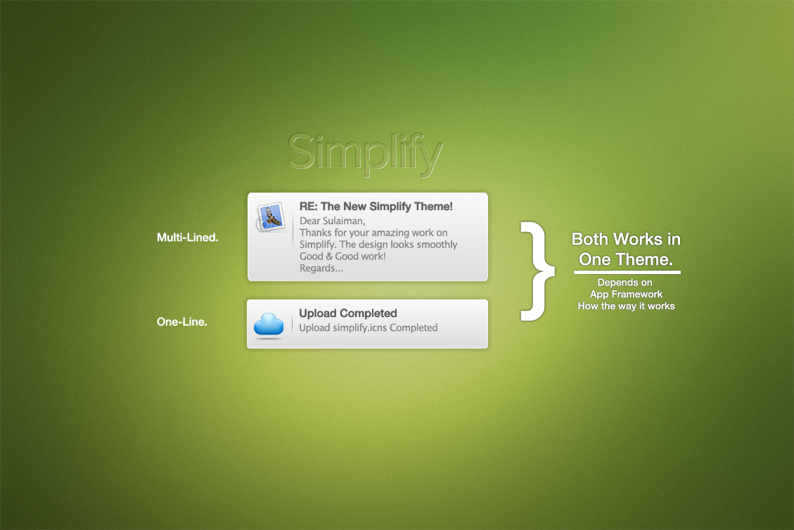 Growl: Simplify by skuthubdeen