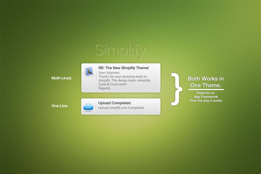 Growl: Simplify by skuthubdeen