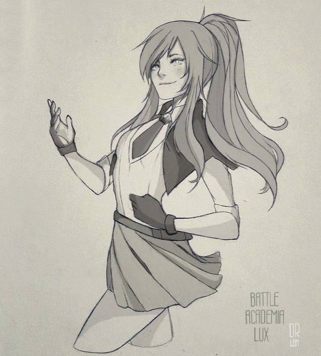 Fan-Art Battle Academia Lux by Idrilen on DeviantArt