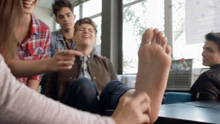 Ticklish boy feet by Wilian123 on DeviantArt