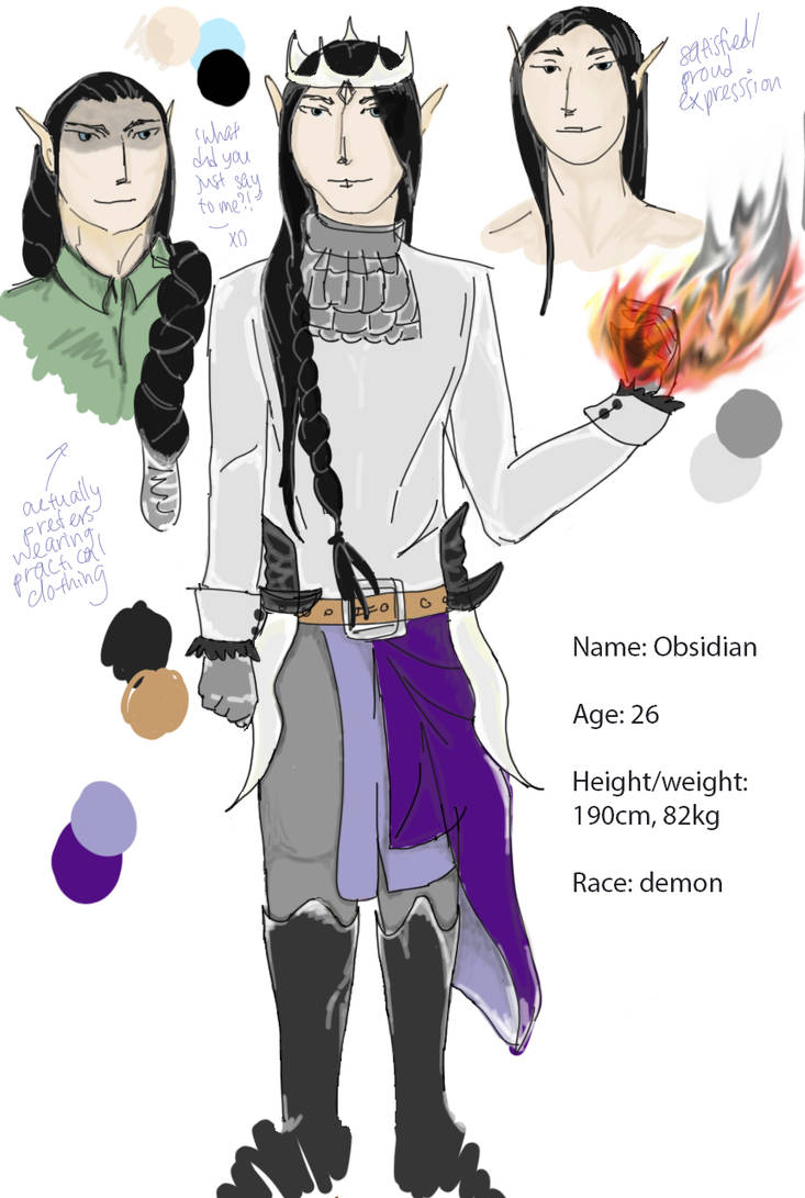 Obsidian by LittleFormosa on DeviantArt