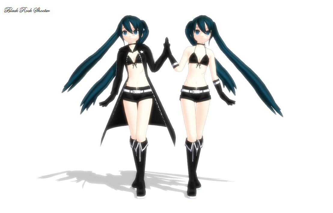 MMD - Black Rock Shooter Download!